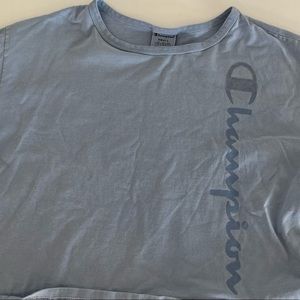 Champion Cropped Short Sleeve Tee size small